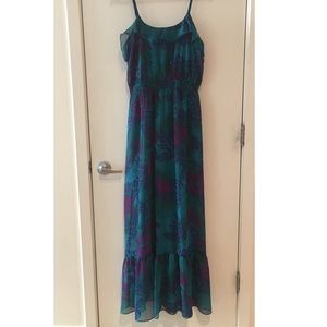 Express Floral Summer Maxi Dress M
